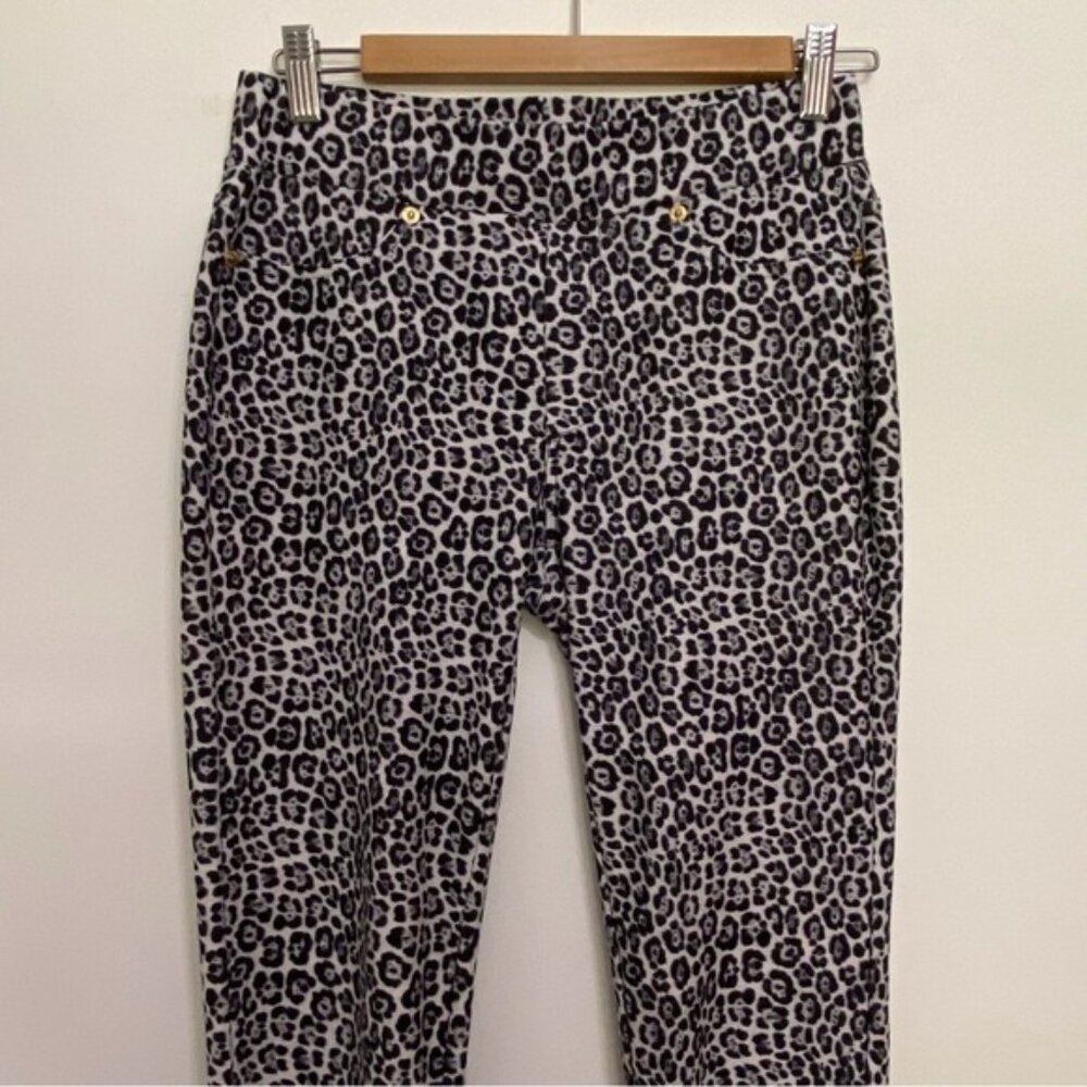 Michael Kors Pant Leopard Prints Pattern Small St… - image 4
